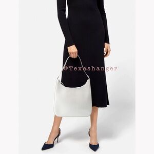 NWT Staud Alec Bag Paper White